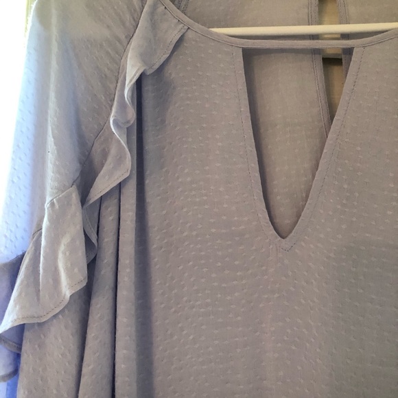 LUSH size M, light purple blouse,NWOT, never worn. - Picture 5 of 5